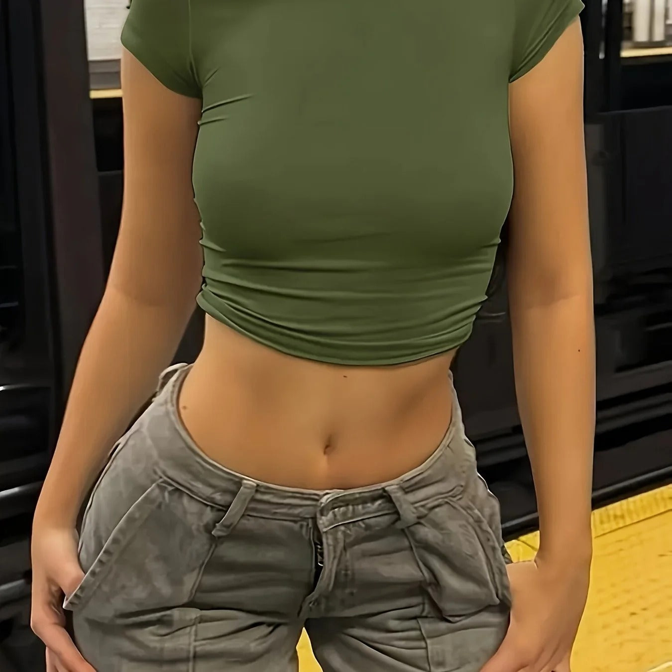 Irish | Luftiges & Stilvolles Crop Top für Sonnige Tage