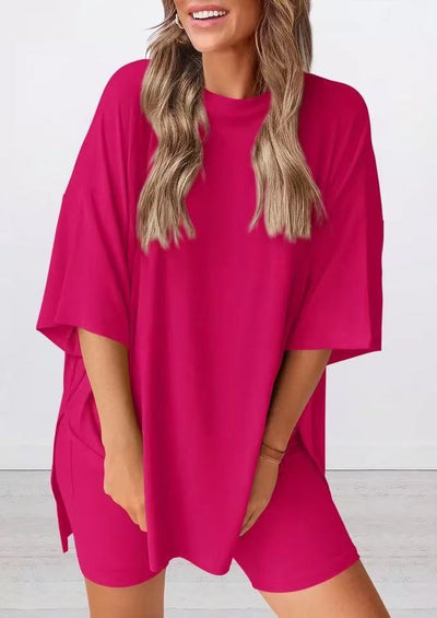 Rikke - Kurzen Ärmeln Zweiteiliges Set