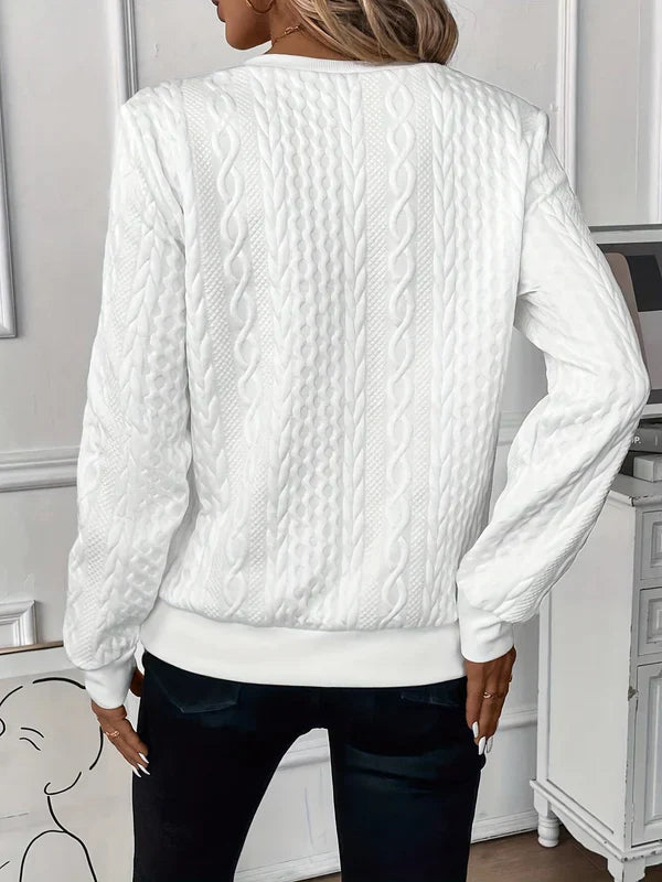Amy Pullover mit Reißverschluss