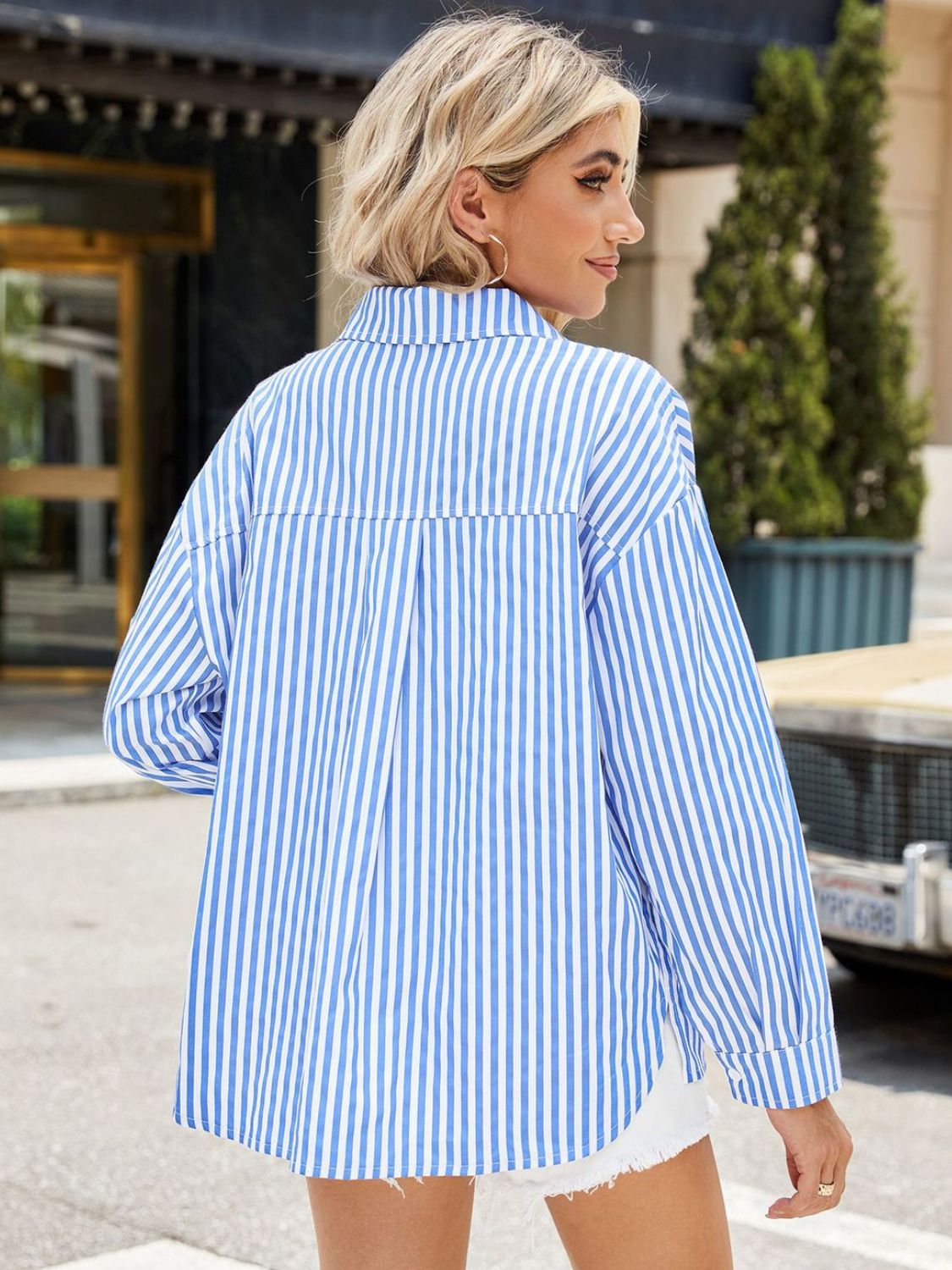 GRETA I GESTREIFTES TOP