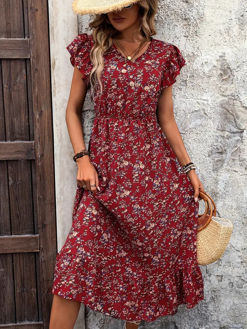 Charice | Festliche Sommerkleid | Midi