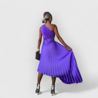 Felicity | One-Shoulder-Midikleid