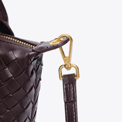 Geflochtene Mini-Tasche Damen – Kompakte Crossbody Bag mit Schulterriemen