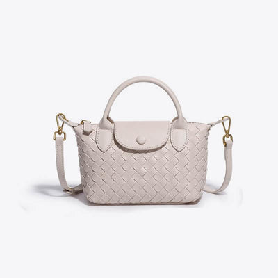 Geflochtene Mini-Tasche Damen – Kompakte Crossbody Bag mit Schulterriemen