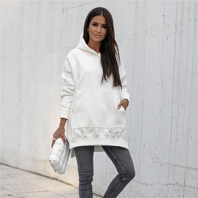 Karla® | Eleganter übergroßer Kapuzenpullover für Damen