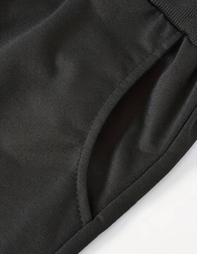 Benjie | Herren 3/4 Jogginghose | Schwarz