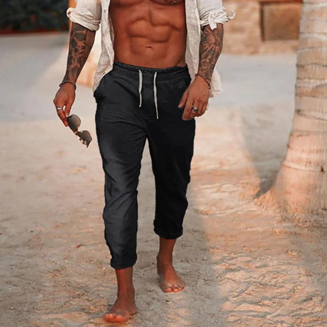 Hezrich | Herren Sommer Hose | Leichte