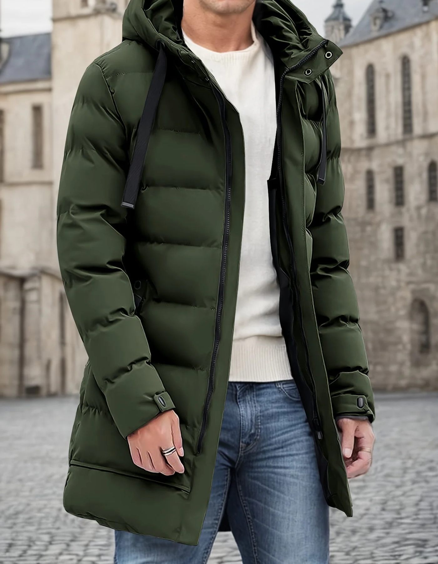 Presley | Herren Winter Steppjacke | Daunenjacke Lange