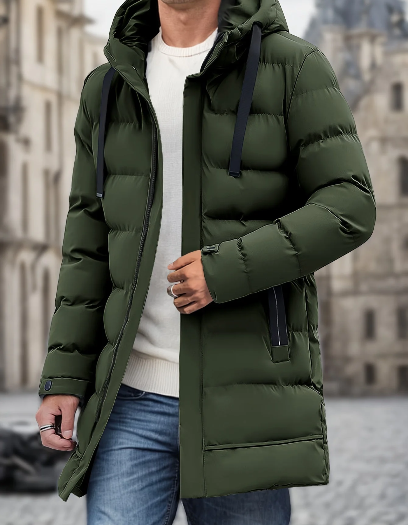 Presley | Herren Winter Steppjacke | Daunenjacke Lange