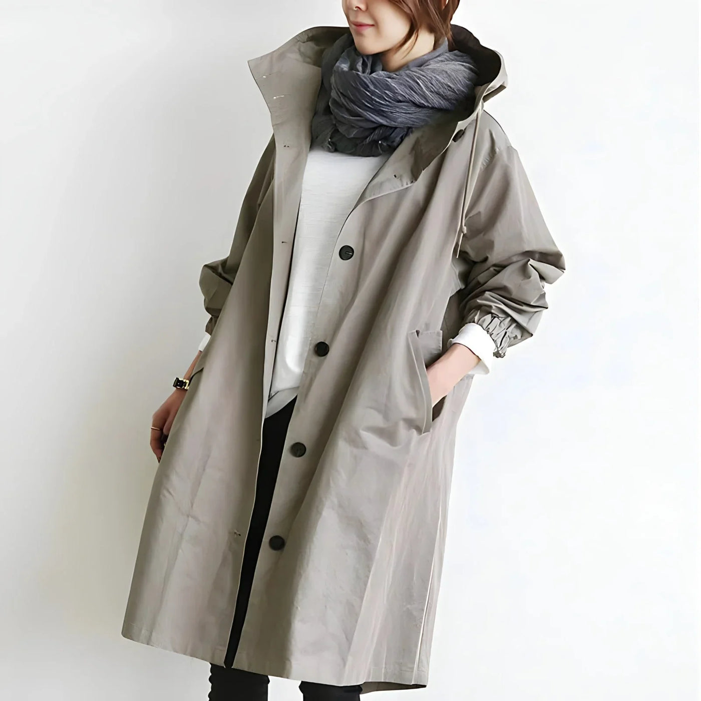 Lena Wasserdichter Trenchcoat