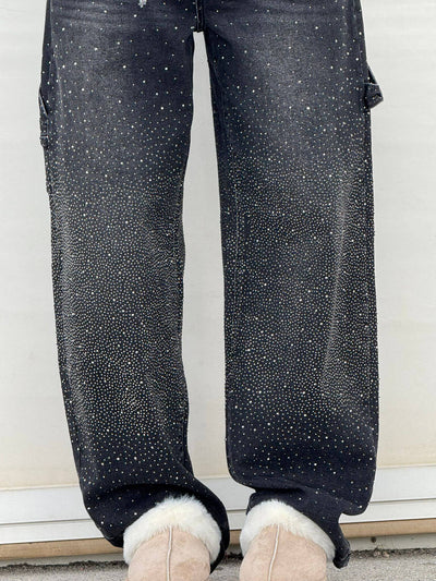 Nariko | Glitzernde Jeans