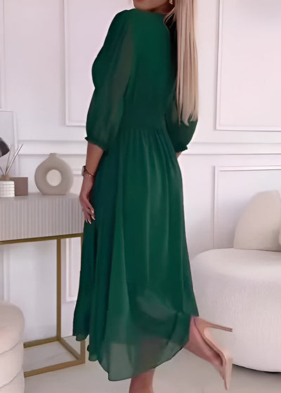 Gaby - Leichtes, seidiges Chiffonkleid