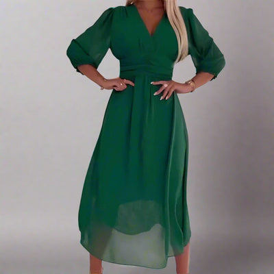 Stefanie | Elegantes Wickelkleid mit idealer Passform