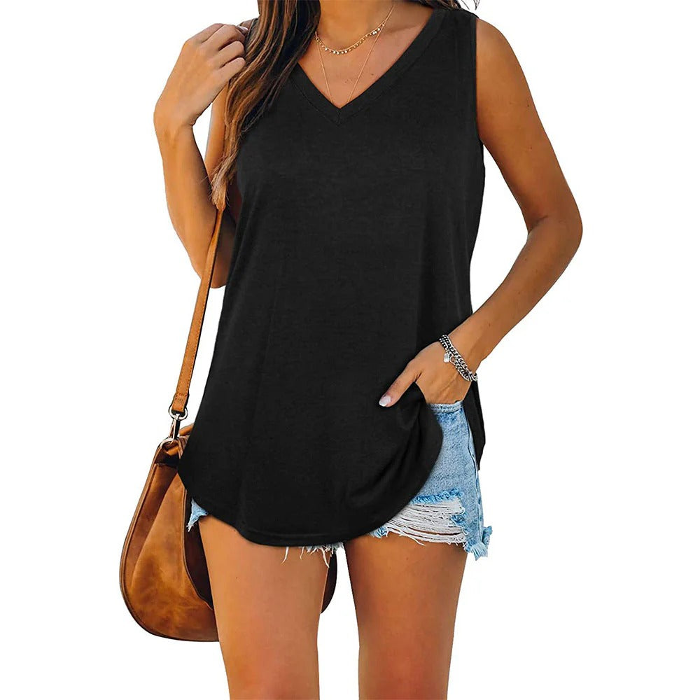 Miriam - Tank-Top mit V-Ausschnitt