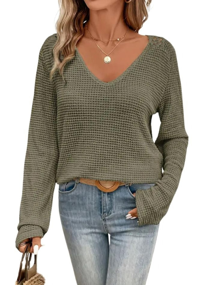 Robina - Boho-Häkelpulli