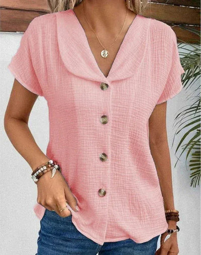 Lovely - Button-up-Oberteil