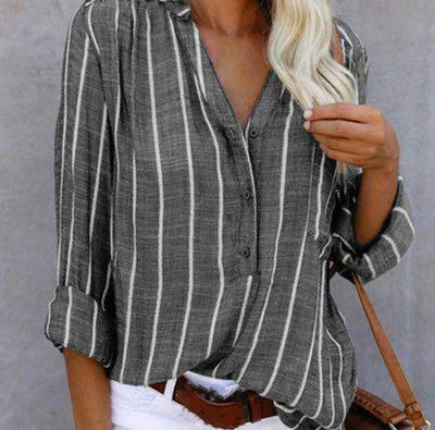 Vernice - Atmungsaktives und modisches gestreiftes Hemd