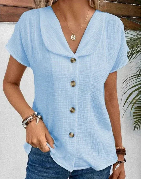 Lovely - Button-up-Oberteil