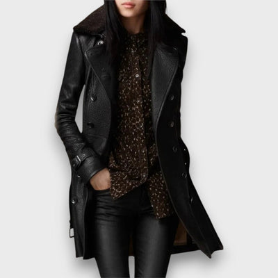 Levano – Doppelreihiger Mantel mit Kragen