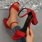 Lilet - Elegante Damen Sandalen mit hohem Absatz in Übergröße