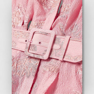 Colette | Elegantes langes Kleid mit Gürtel