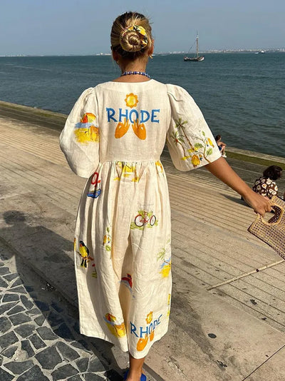 Éronéa Kleid - Sommerleicht & Stilvoll