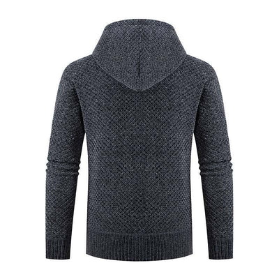 Herren-Kapuzenjacke mit Reißverschluss