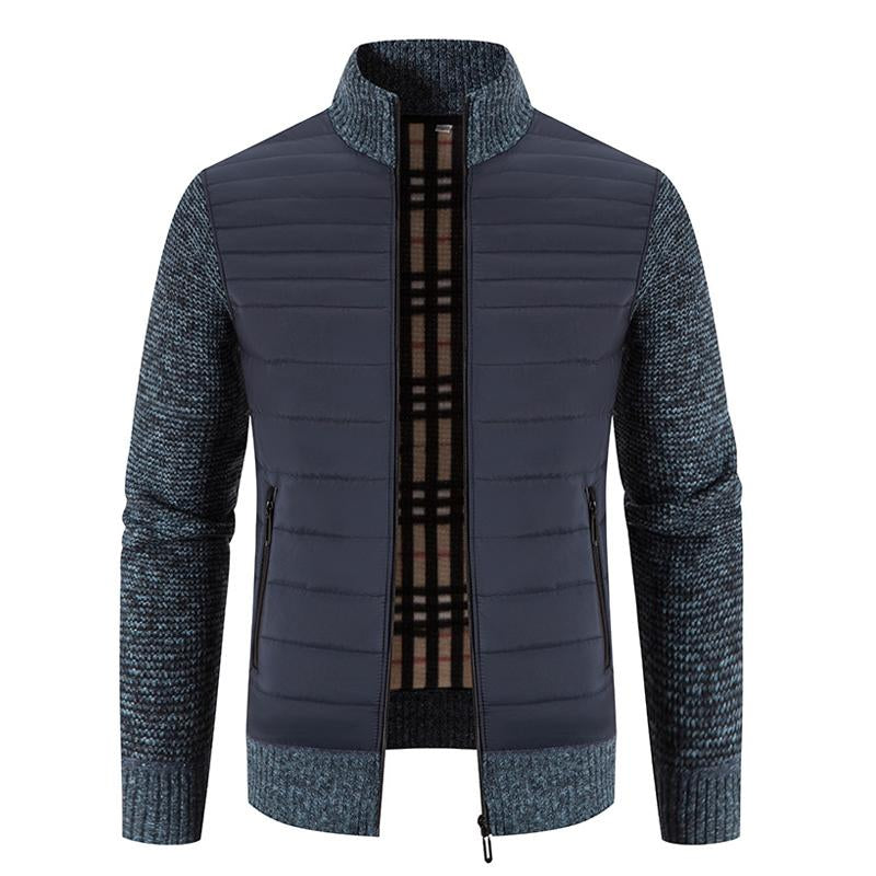 Herren Full-Zip-Jacke mit Seitentaschen