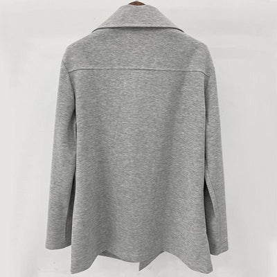 Mantel mit Reverskragen und Seitentaschen für Herren