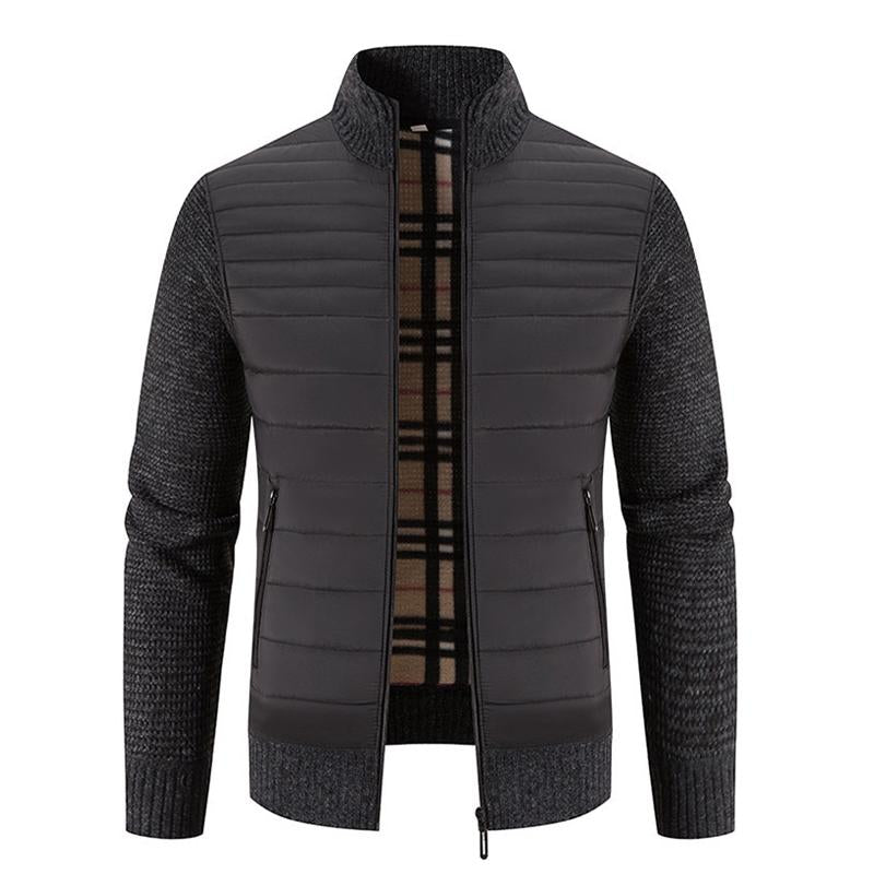 Herren Full-Zip-Jacke mit Seitentaschen