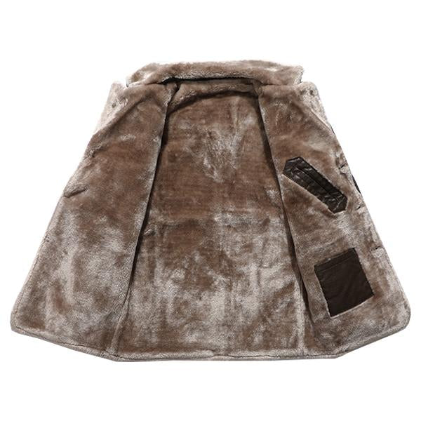 Lässige Reverskragenjacke für Herren