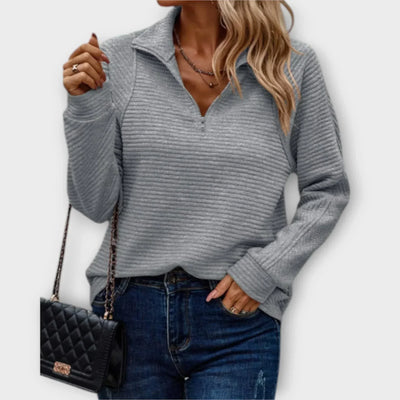 Gisela | Halb-Zip Pullover
