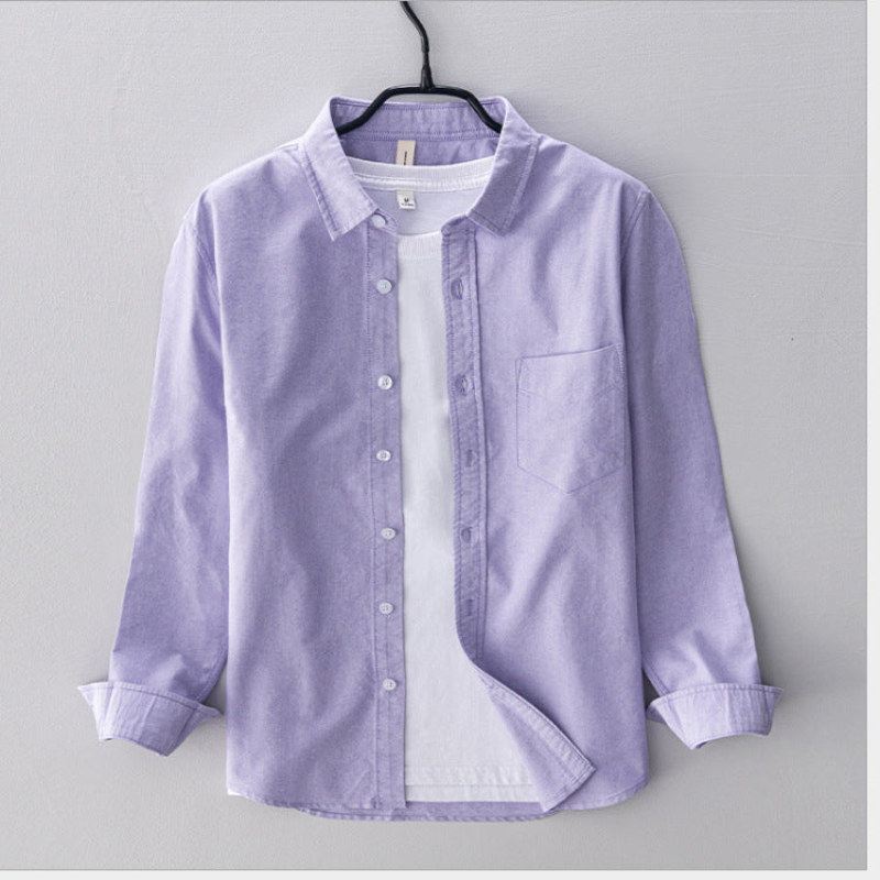 Clifford | Herren Langarm Hemd | Weiß