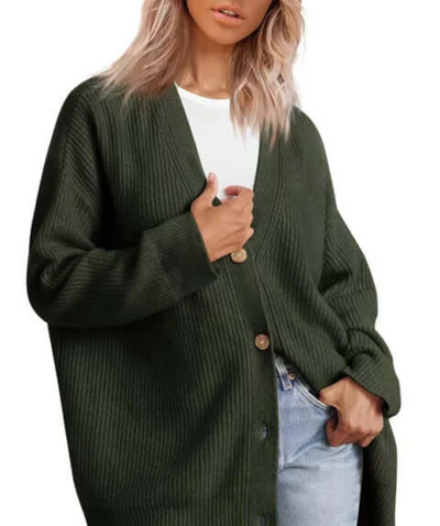 Taylee | Damen Kurz Strickjacke | Schwarz