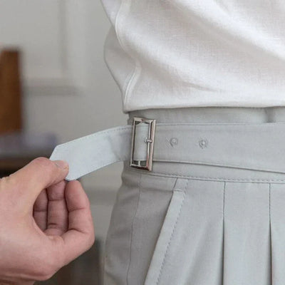 Romeo - klassische hose mit schnallen