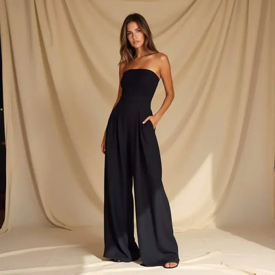 Trägerloser Jumpsuit für Damen - Thalassa