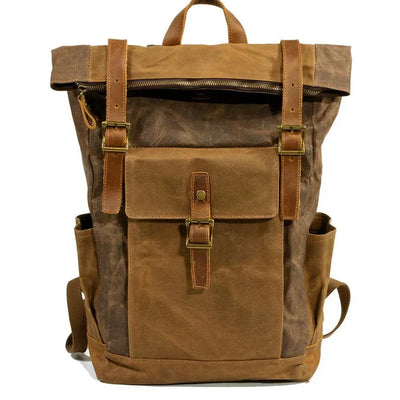 ÉMIR – DER VINTAGE-RUCKSACK MIT SCHNALLEN FÜR ZEITLOSEN CHARME & FUNKTION