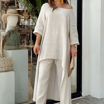 Liv luftiges leinen set fur jeden tag