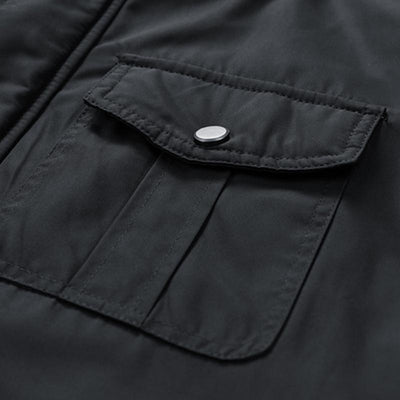 Herren Kapuzenjacke mit mehreren Taschen