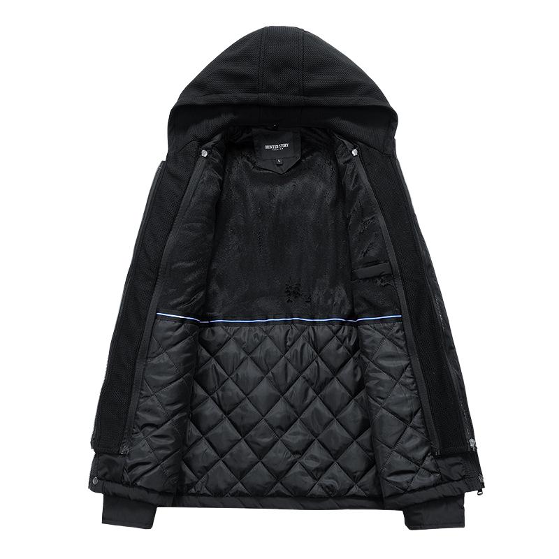 Herren Kapuzenjacke mit mehreren Taschen