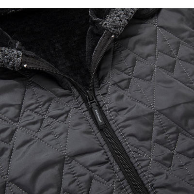 Herren-Kapuzenjacke mit Reißverschluss