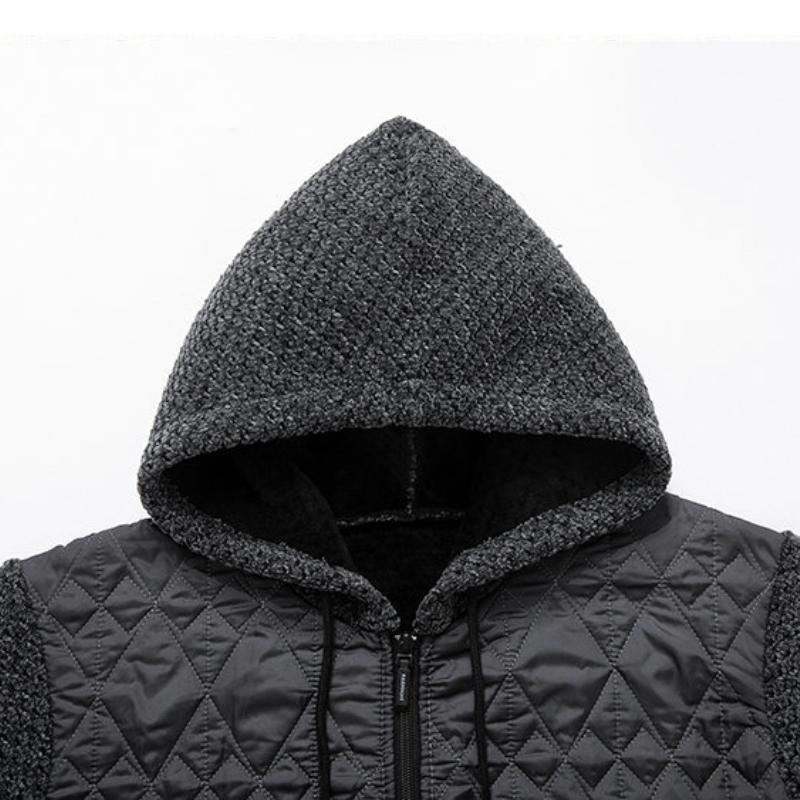 Herren-Kapuzenjacke mit Reißverschluss