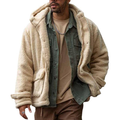 Kapuzenjacke mit Fronttaschen für Herren
