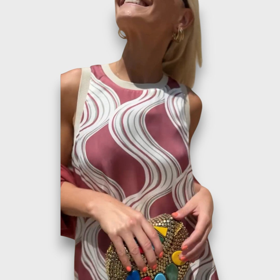 Caliera –  Maxikleid mit Cardigan