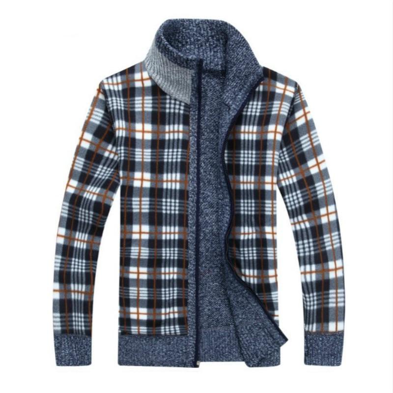 Severin - Extra Dicke Herren-Strickjacke mit Fleecefutter für eisige Tage