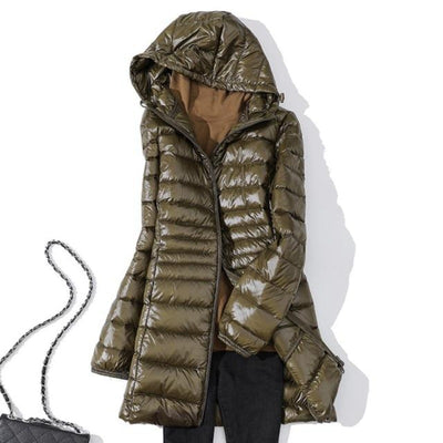 Damen Langjacke wasserabweisend