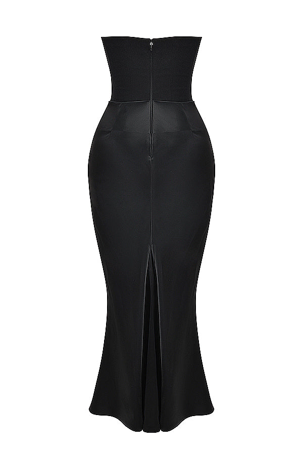 Elegantes trägerloses Korsettkleid für Damen