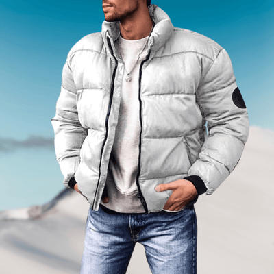 Archer | Herren Schwarz Daunenjacke | Steppjacke Leichte