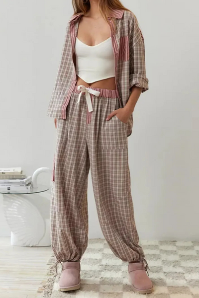 Isla | Damen Set Pyjama | Schlafanzug