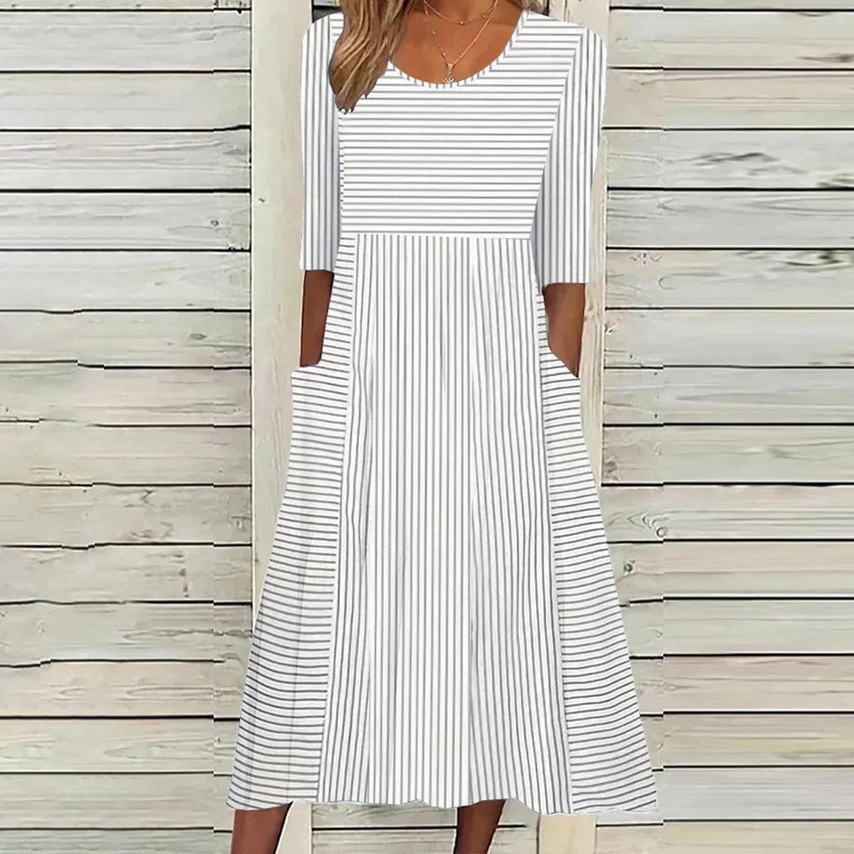 Valeria | Sommer Kleid Elegant | Midi